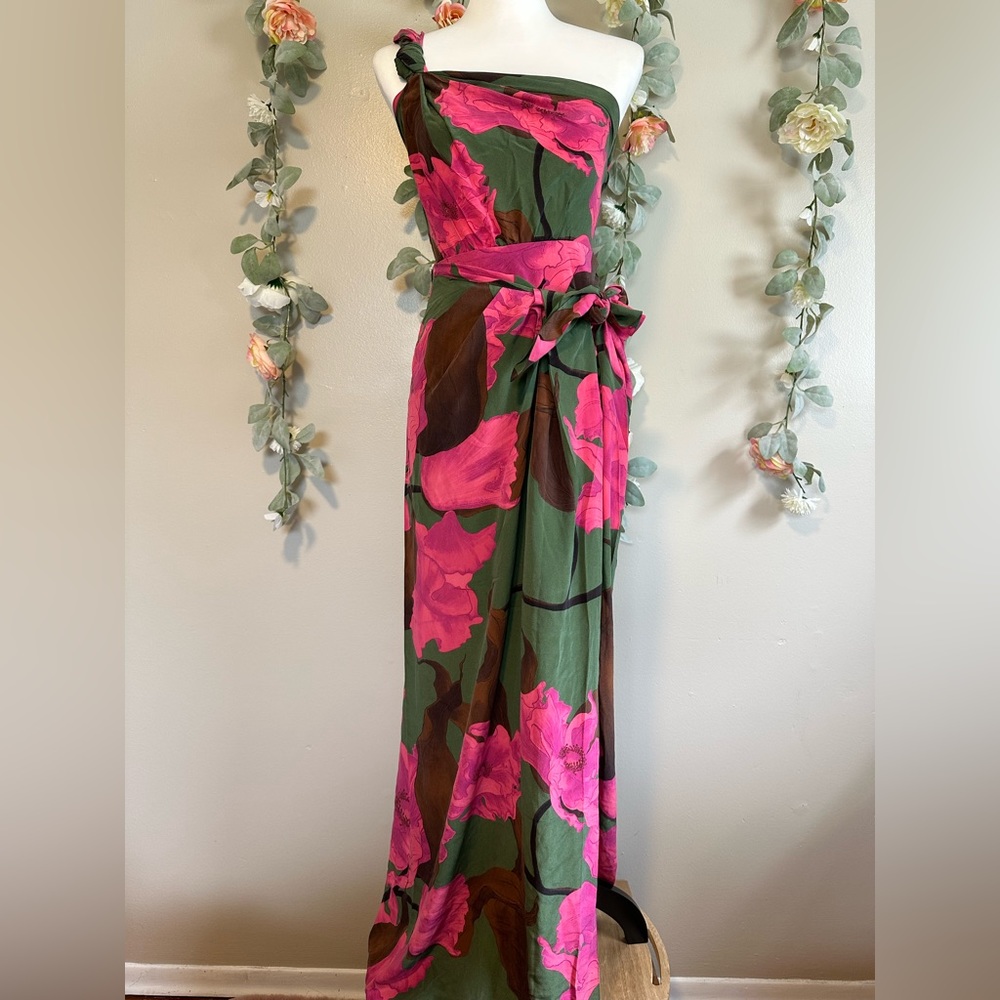 Johanna Ortiz San Basilio Asymmetric Silk Minidress and Skirt - Picture 6 of 16